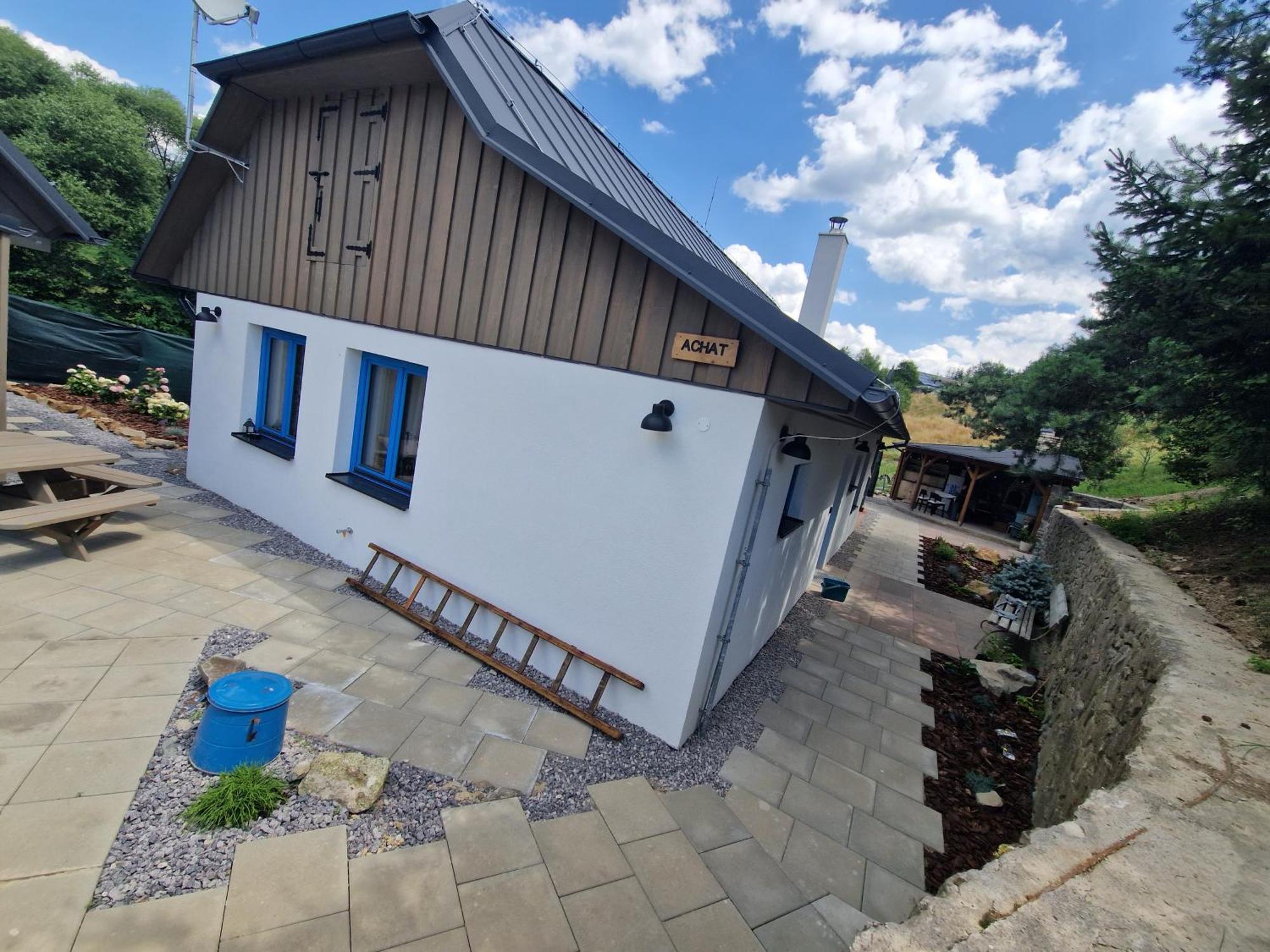 Chalupka Opal A Chalupa Achat Na Luke Lukahuta Chaletstiavnica Banska Stiavnica Na Samote - Samoobsluzny Pristup Cez Pin-Kod Nonstop Экстерьер фото